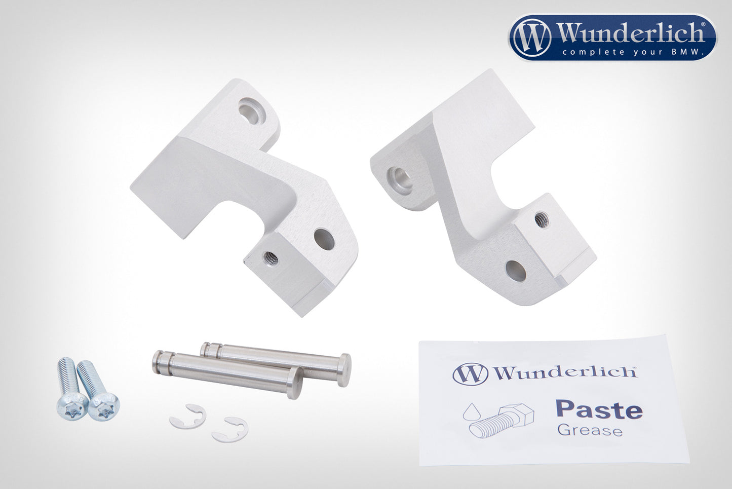 BMW R1250R Ergonomics - Passenger Footrest Lowering Kit.