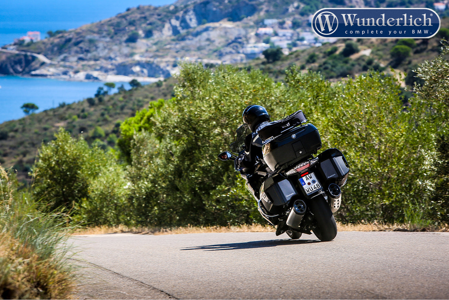 BMW K 1600GA Ergonomics - Tank Pad.