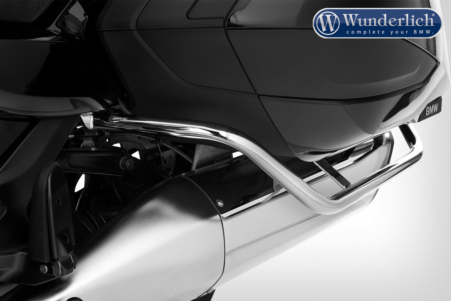 BMW K1600B Protection - Side Luggage Bar.