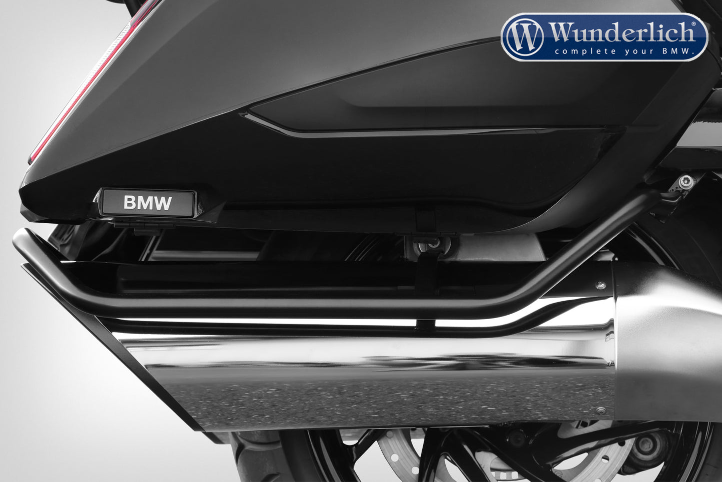 BMW K1600B Protection - Side Luggage Bar.
