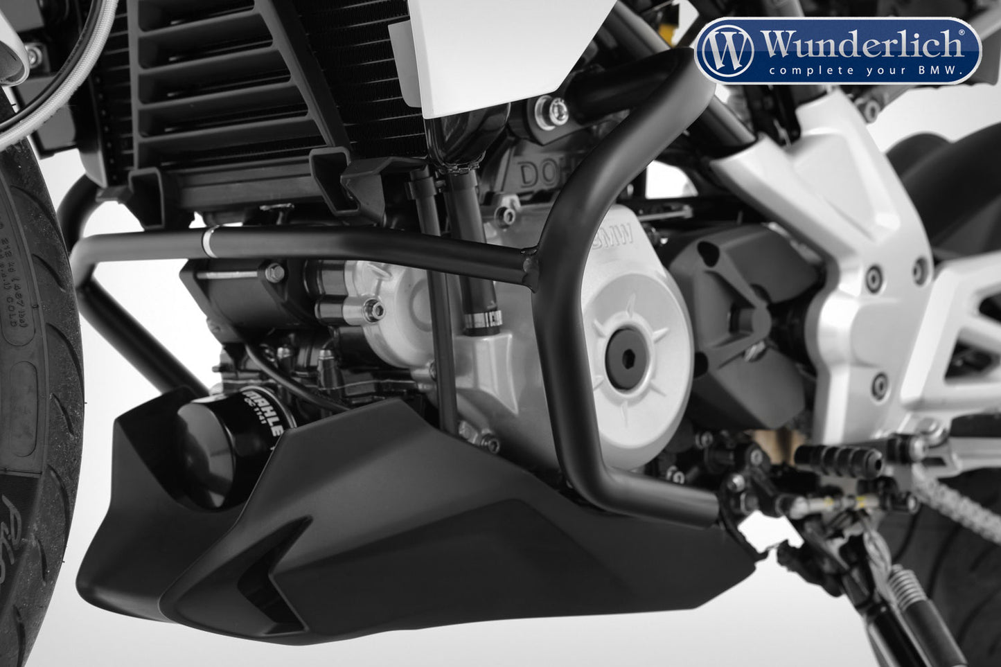 BMW G 310 GS Protection - Engine Crash Bars (Black).