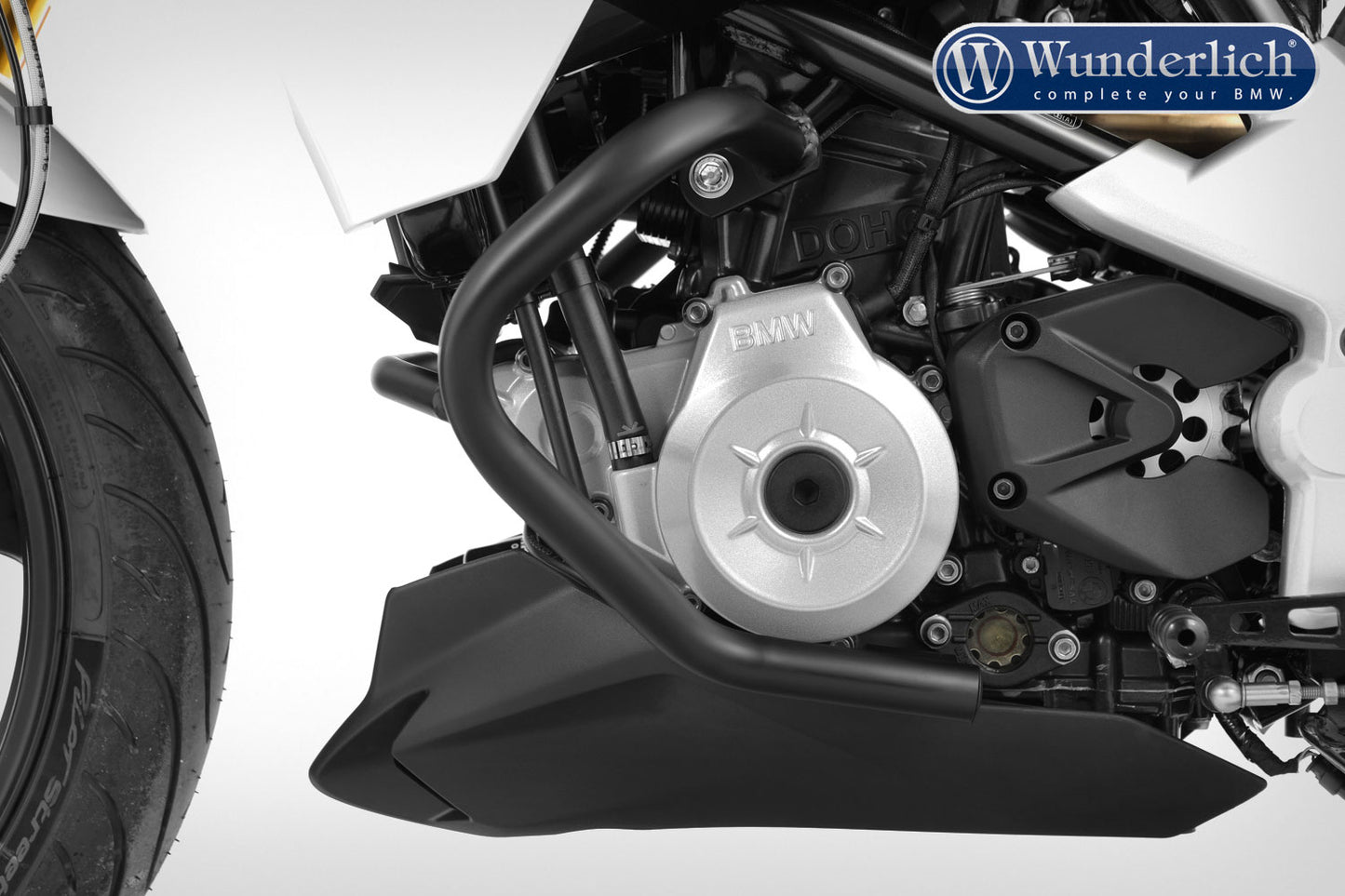 BMW G 310 GS Protection - Engine Crash Bars (Black).