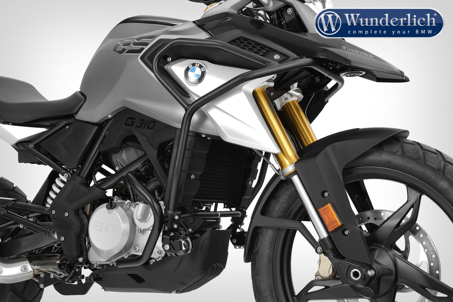 BMW G 310 GS Protection - Engine Crash Bars (Black).
