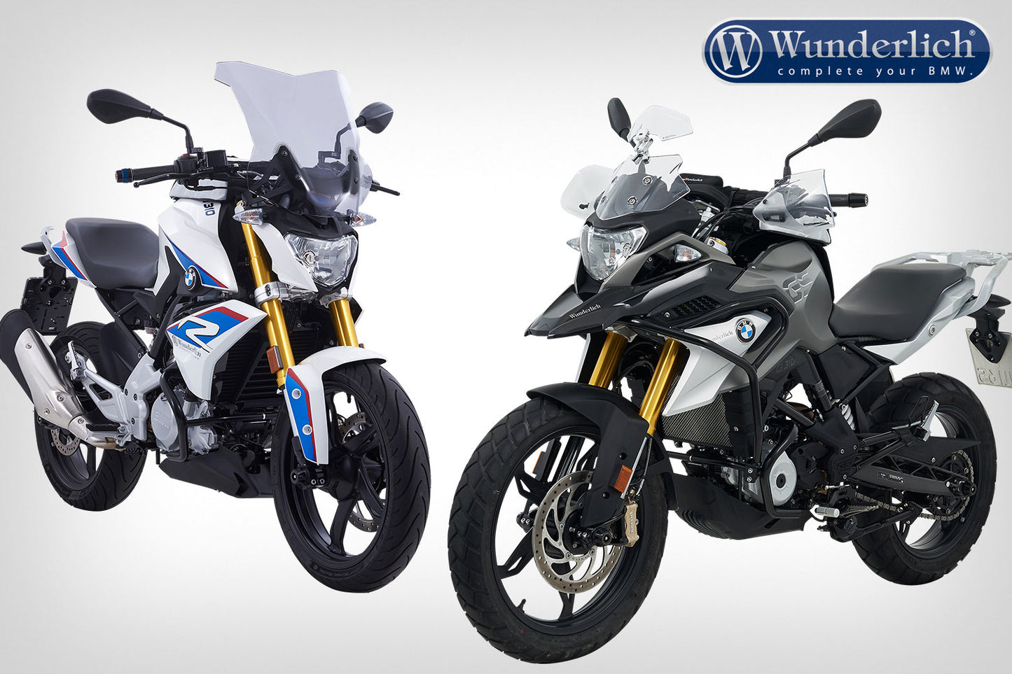 BMW G 310 GS Protection - Engine Crash Bars (Black).