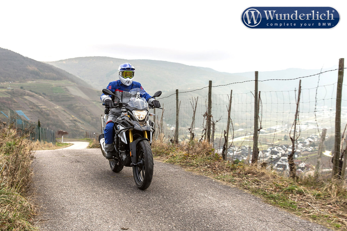 BMW G 310 GS Protection - Engine Crash Bars (Black).