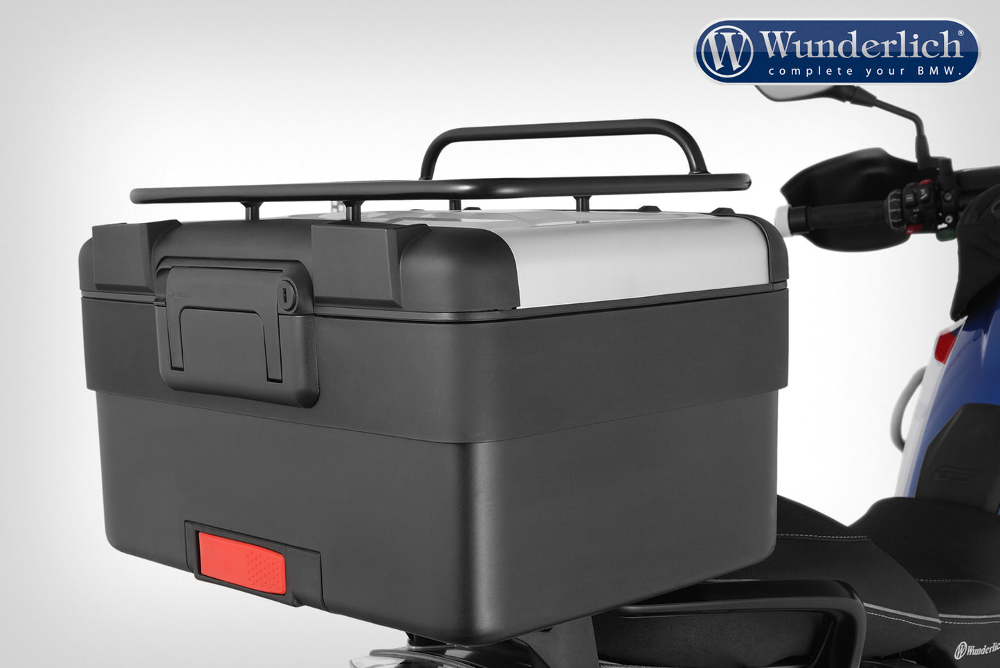 Wunderlich Top case railing - Black.