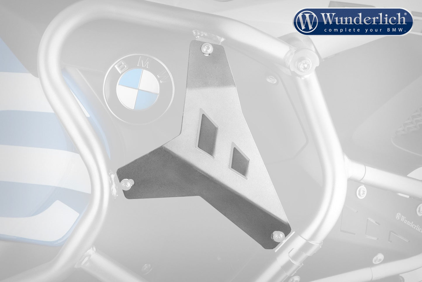BMW R1200GSA Protection - Tank Guard Extension Plates.