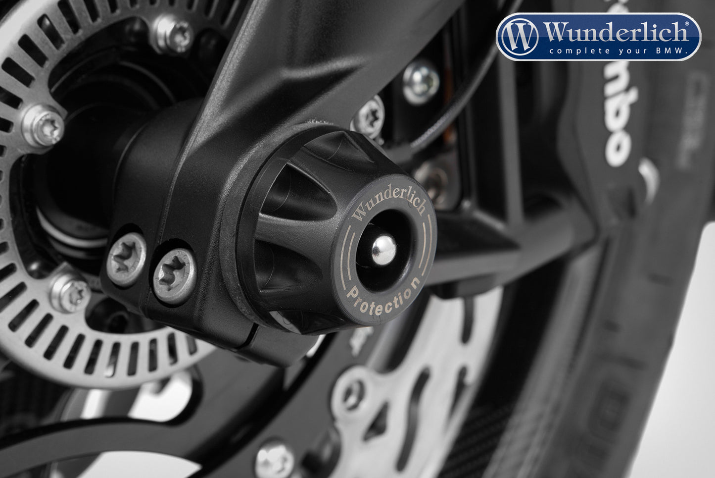 BMW R1250R Protection - "Doubleshock" Slider Axle (Front).