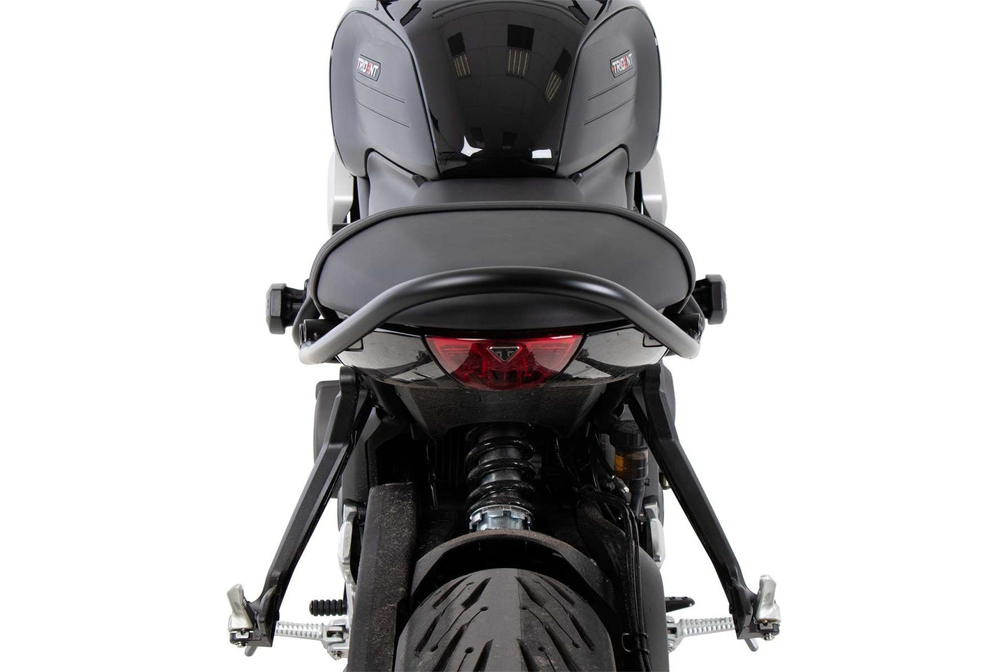 Triumph Trident 600 Ergonomics - Grab Rail