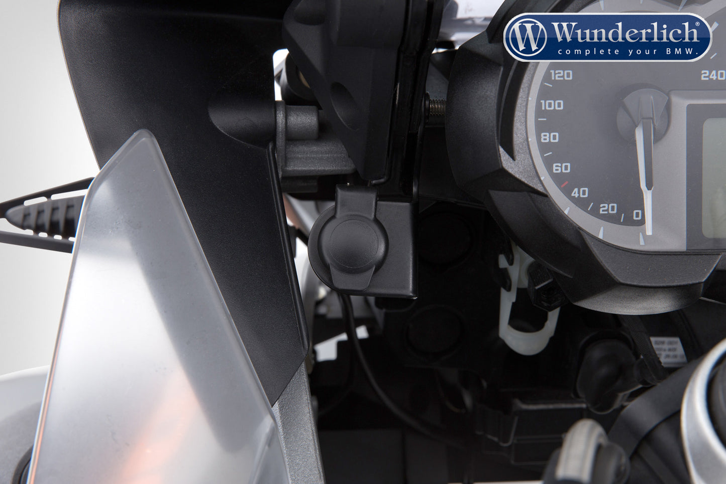 BMW R1200GS Ergonomics - Socket Holder.