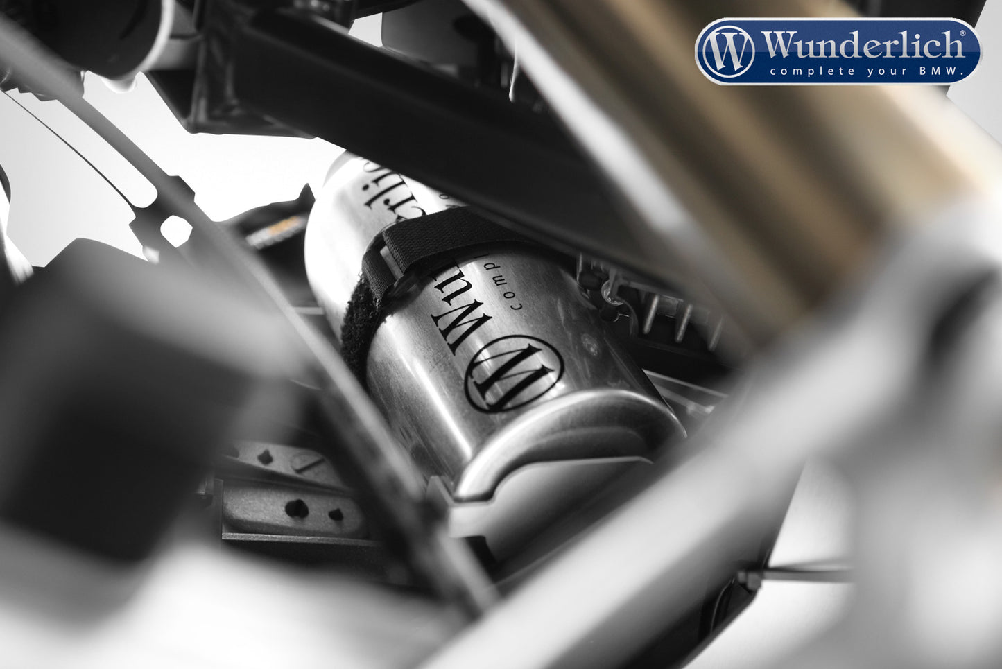 BMW R1200GS Ergonomics - Flask Holder.