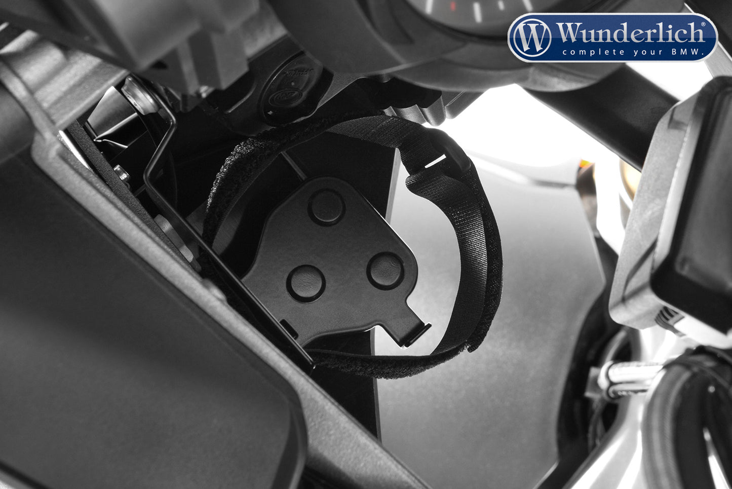BMW R1200GS Ergonomics - Flask Holder.