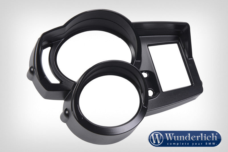 Instrument Surround with Visor - Black.