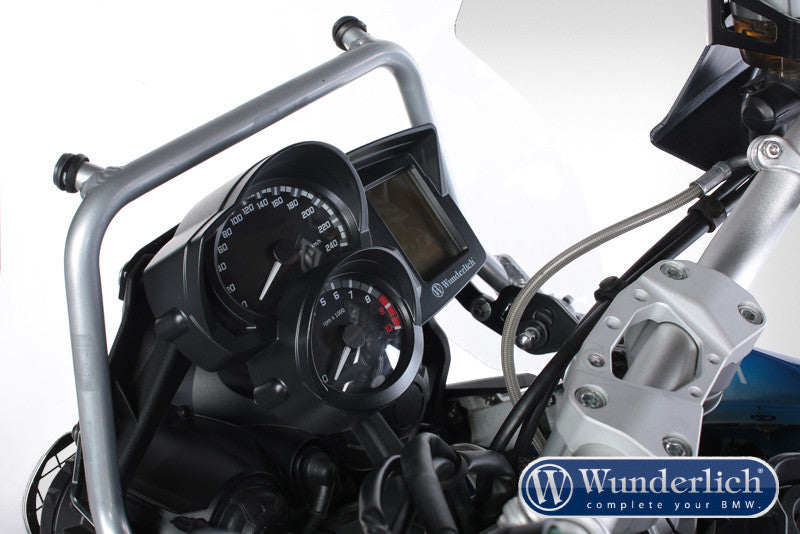 Instrument Surround with Visor - Black.