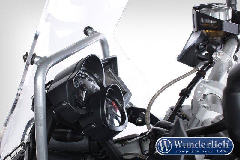 Instrument Surround with Visor - Black.
