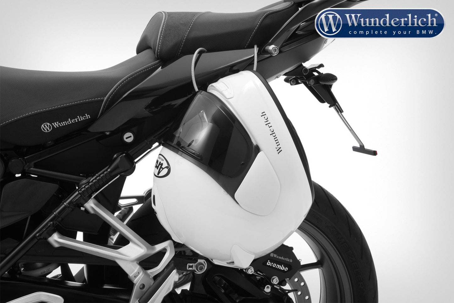 BMW R1250RS Security - Helmet Lock.