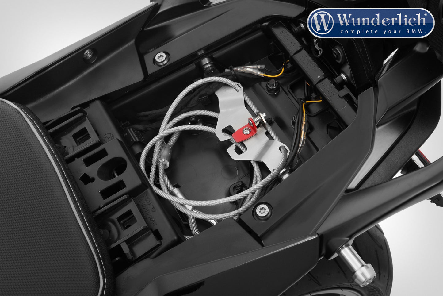 BMW R1250RS Security - Helmet Lock.