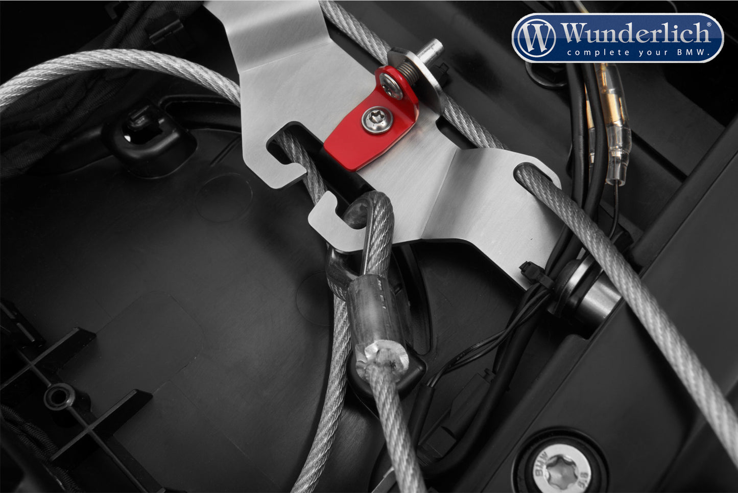 BMW R1250RS Security - Helmet Lock.