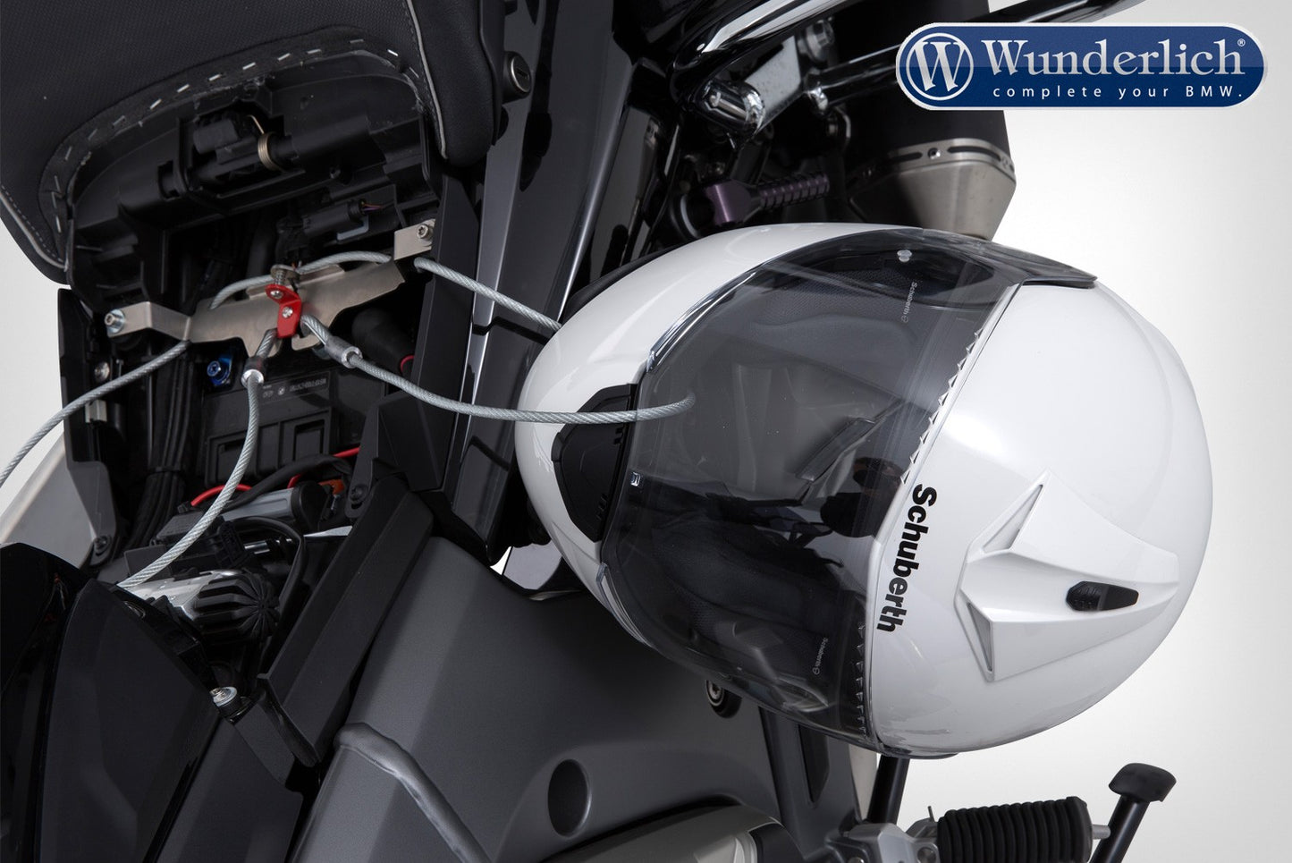 BMW Helmet Anti-Theft System "HelmLock".