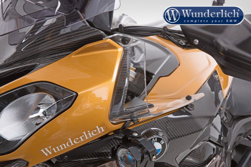 BMW S1000XR Ergonomics - Screen Hand Deflectors.