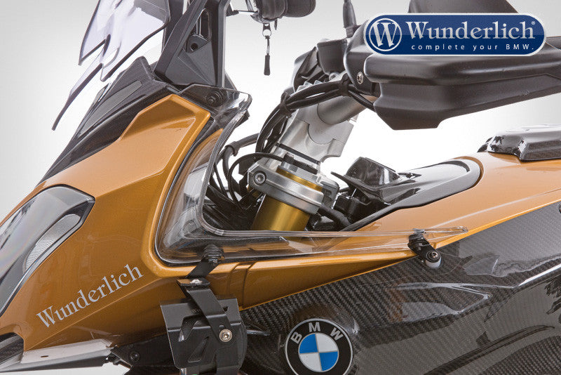 BMW S1000XR Ergonomics - Screen Hand Deflectors.