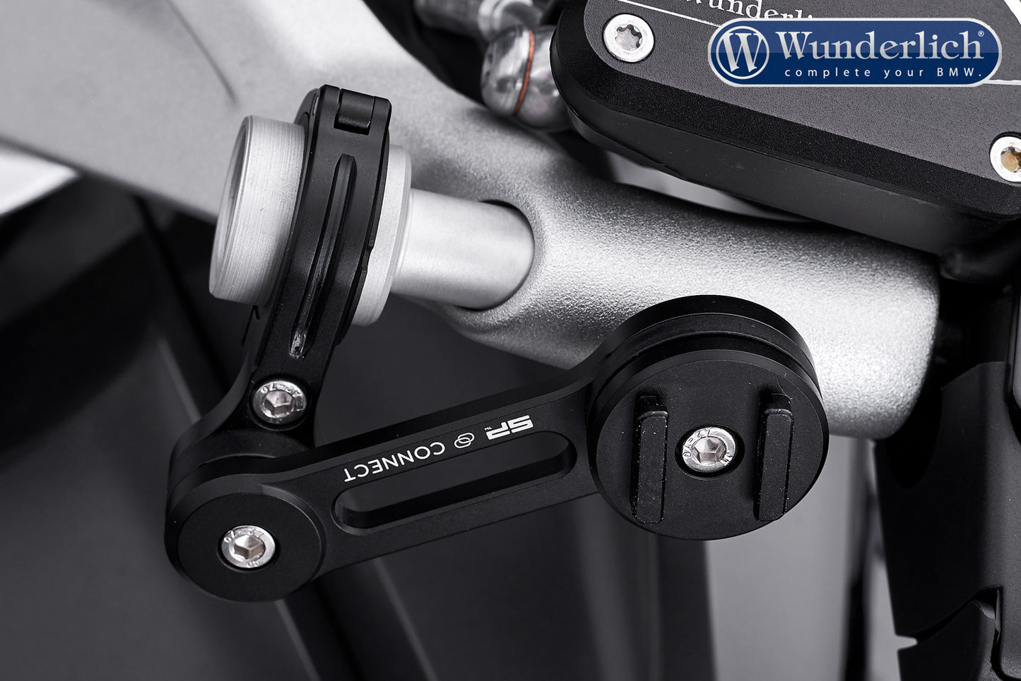 Adapter for SP-Connect on stub Handlebar.