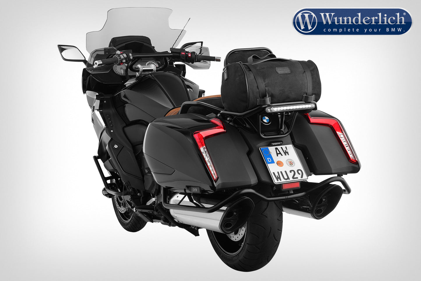BMW K1600B Protection - Side Luggage Bar.