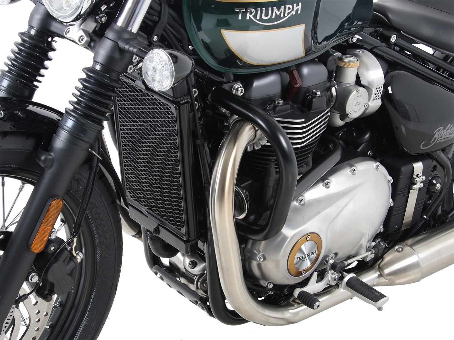 Triumph Bonneville Bobber Protection - Engine Guard.