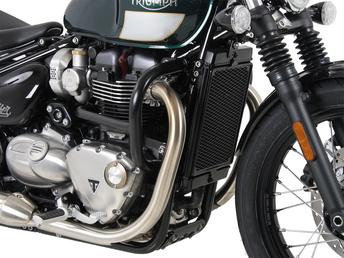 Triumph Bonneville Bobber Protection - Engine Guard.