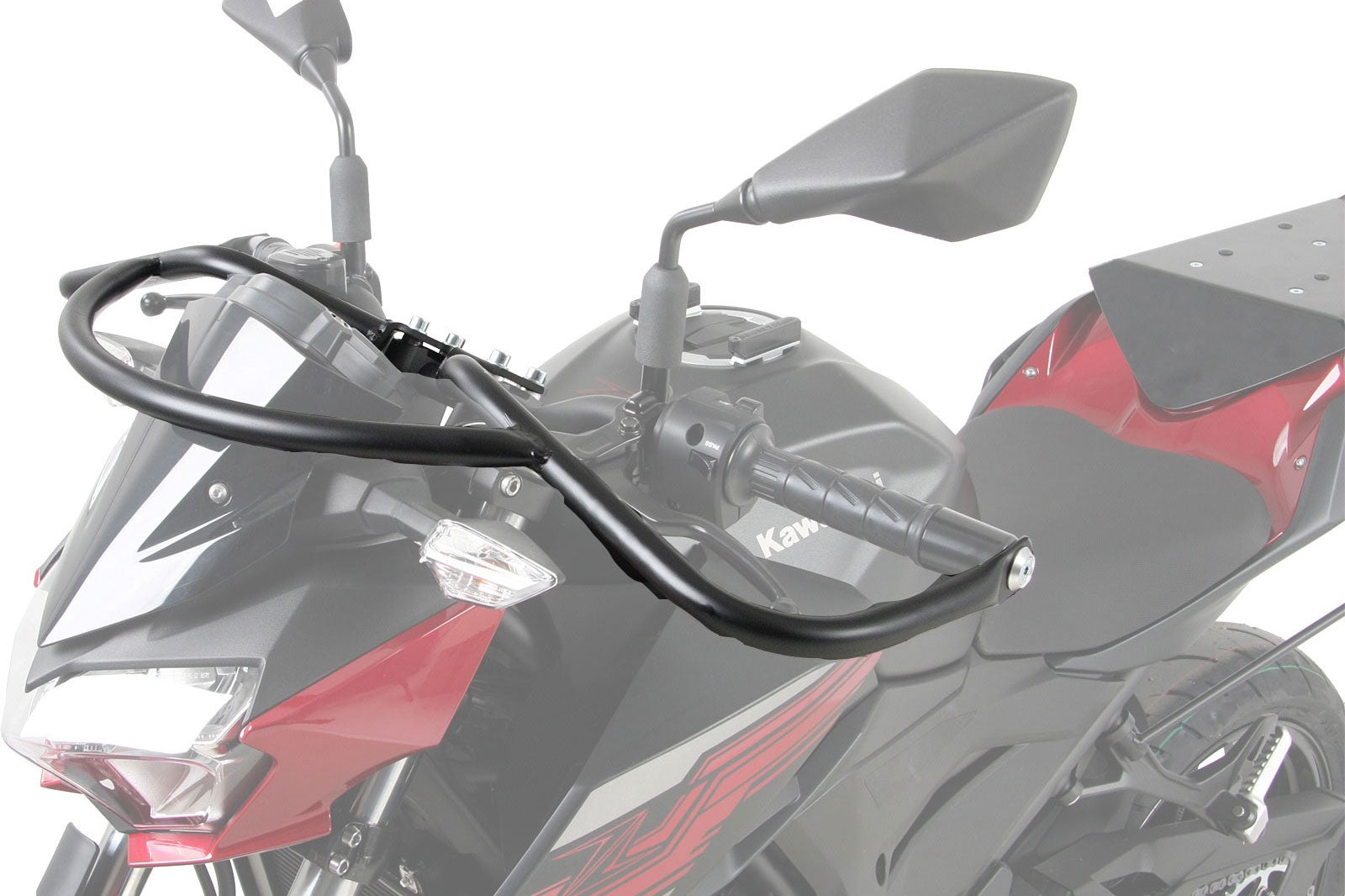 Kawasaki Z 400 Protection - Front Handle Bar Protection.