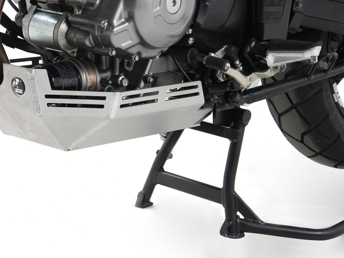 Suzuki V-Strom 650 Ergonomics – Center Stand.