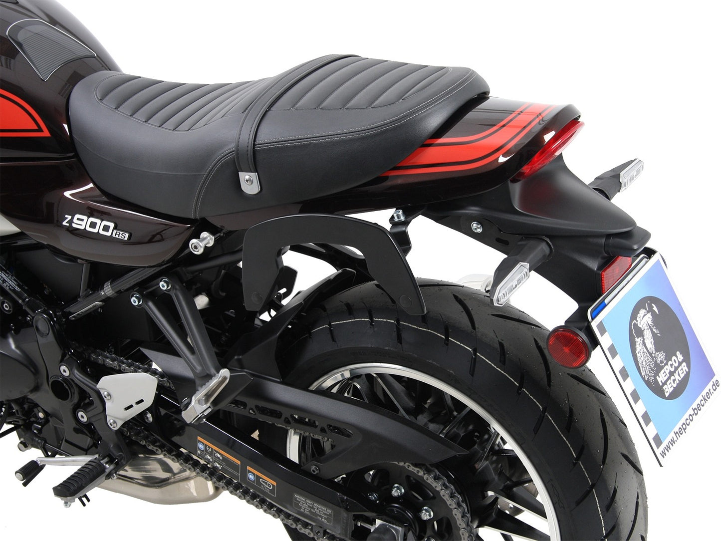 Kawasaki Z900 Cafe Luggage - C-Bow Carrier.
