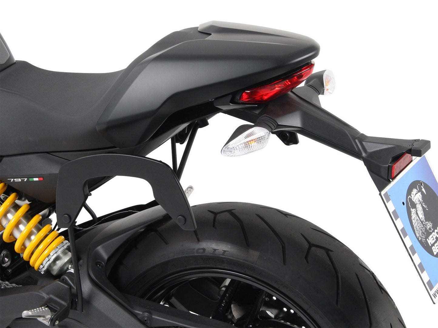 Ducati Monster 797 Carrier - C-Bow Luggage Systems.
