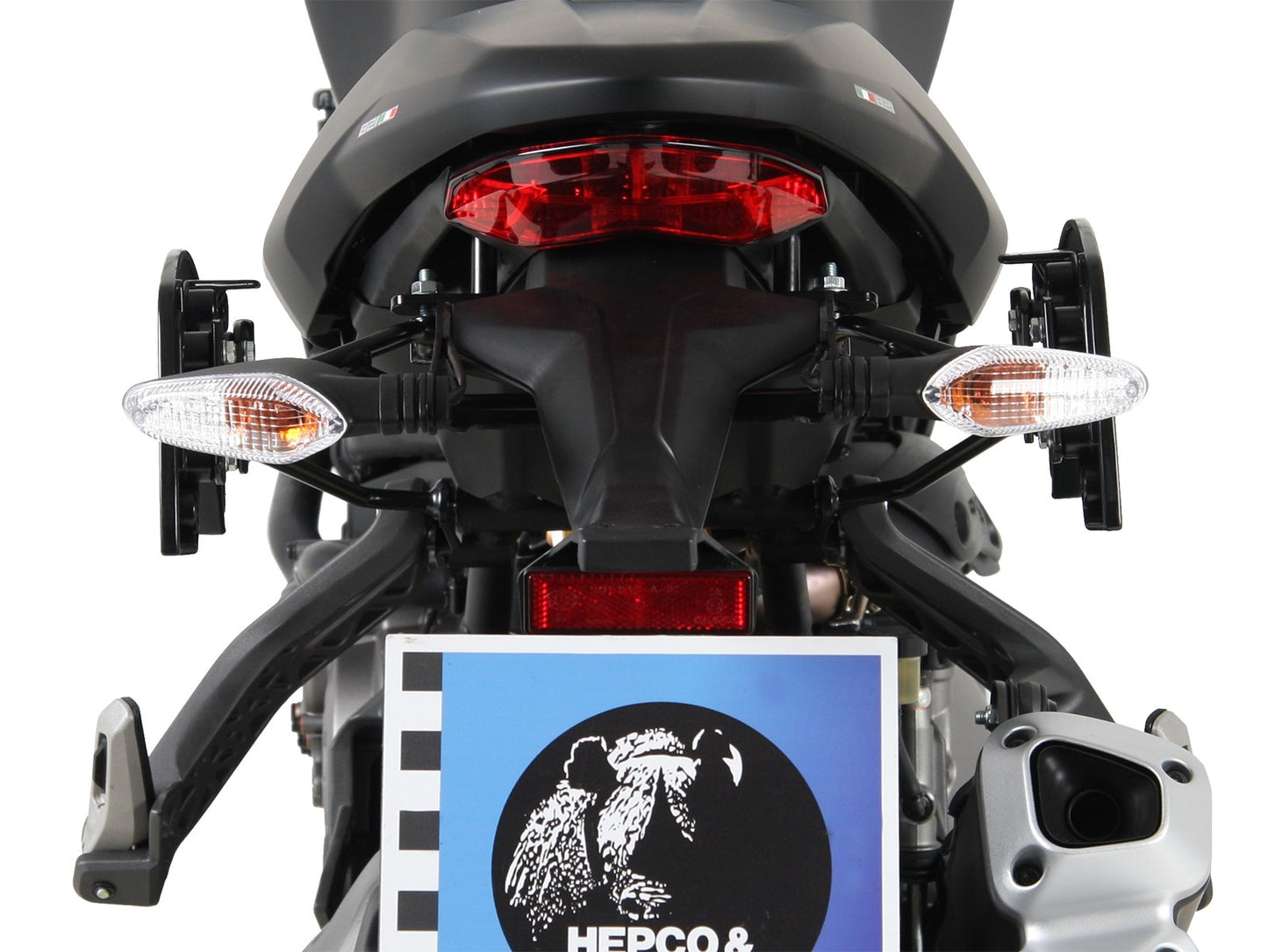 Ducati Monster 821 Carrier - C-Bow Luggage Systems.