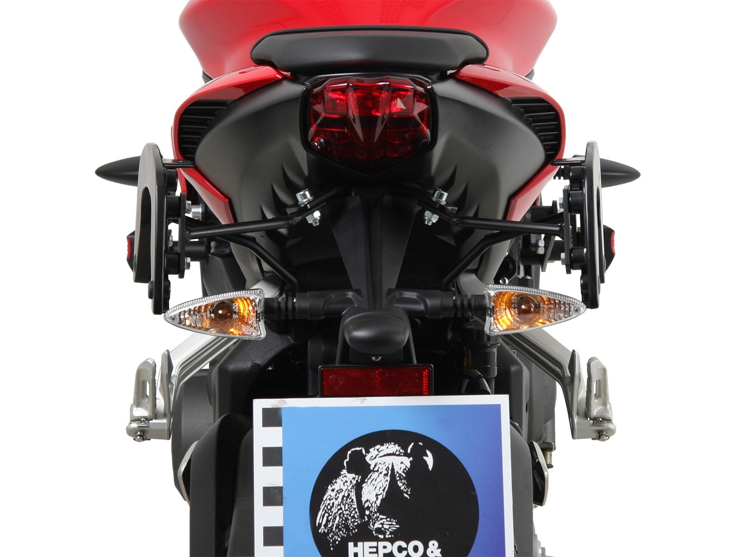 Triumph Street Triple 765 S/R/RS Carrier - Side case Carrier 'C-Bow'.