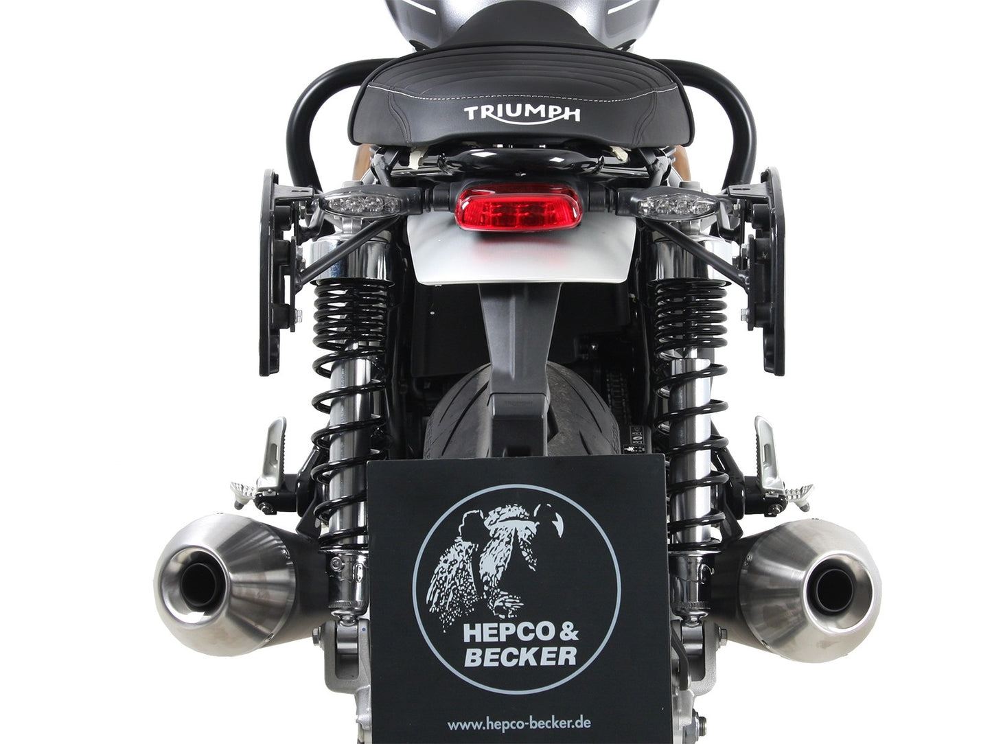Triumph Speed Twin C-Bow Soft Bag Carrier.