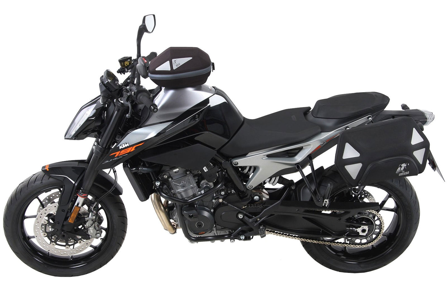 KTM Duke 790 Sidecases Carrier - C-Bow.