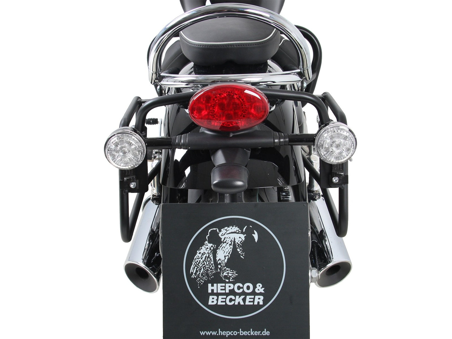 Triumph Bonneville SpeedMaster Carrier - Sidecases 'Permanent'.