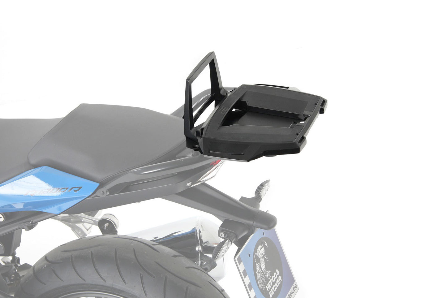 BMW R1250R Carrier - Top Case Carrier With Rear Rack Combination.