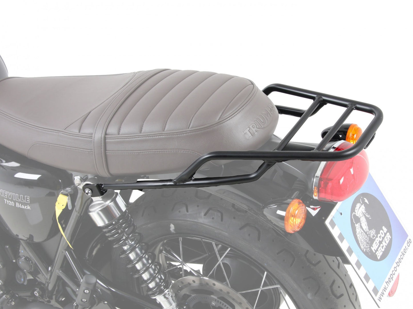 Triumph Bonneville T100 Rear Rack carrier Tube Type.