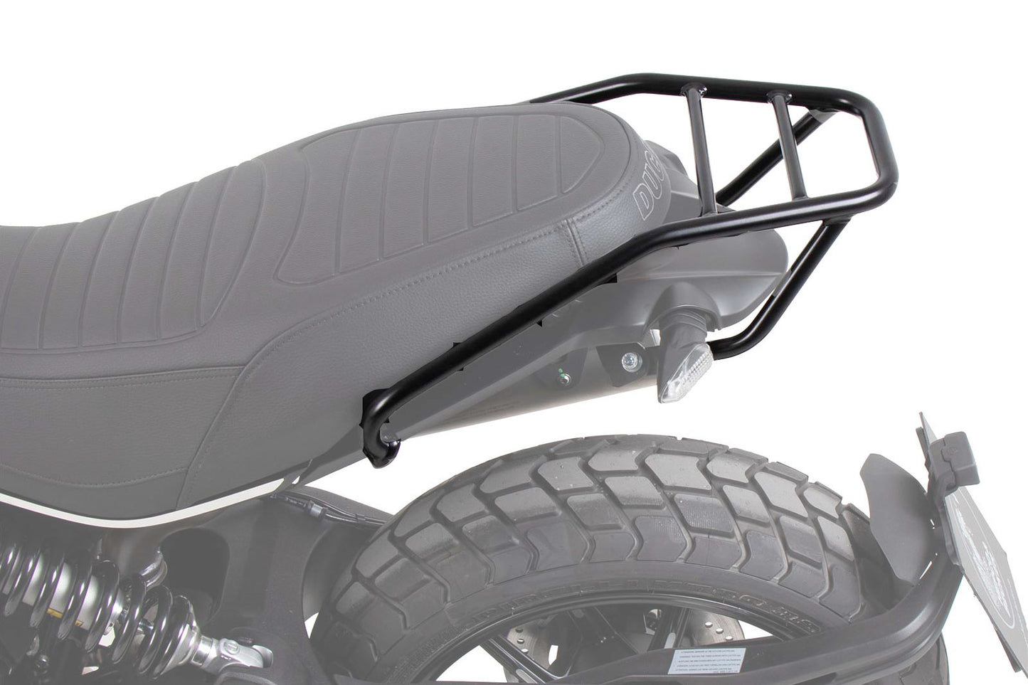 Ducati Scrambler 1100 Dark Pro Topcase Carrier Tube Type - Black