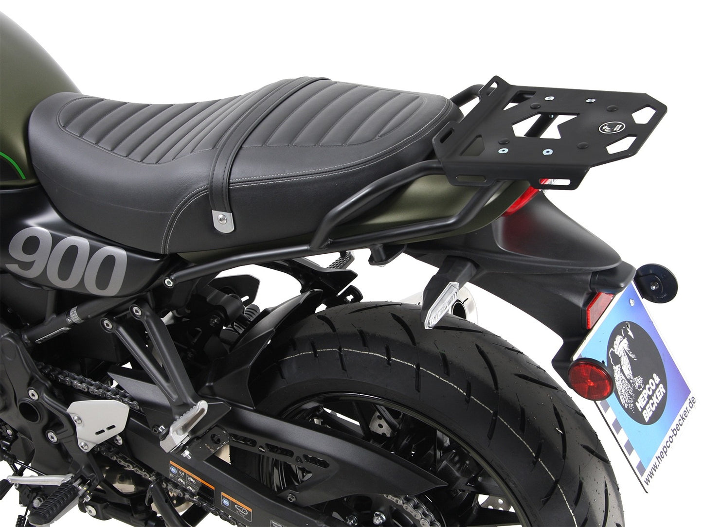 Kawasaki Z900 Cafe Luggage - Mini Rack.