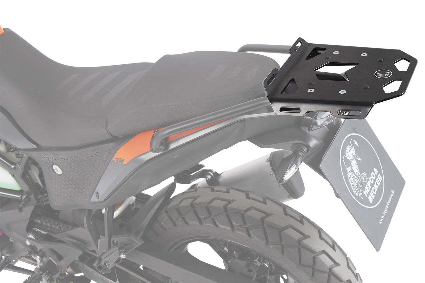 KTM 390 Adventure Topcase carrier - Mini Rack.