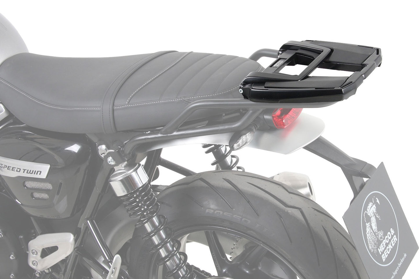 Triumph Speed Twin Carrier - Top Case Carrier.