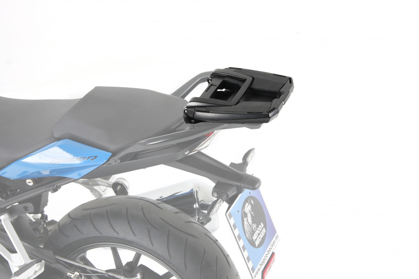BMW R1250R Carrier - Top Case Carrier With Rear Rack Combination.