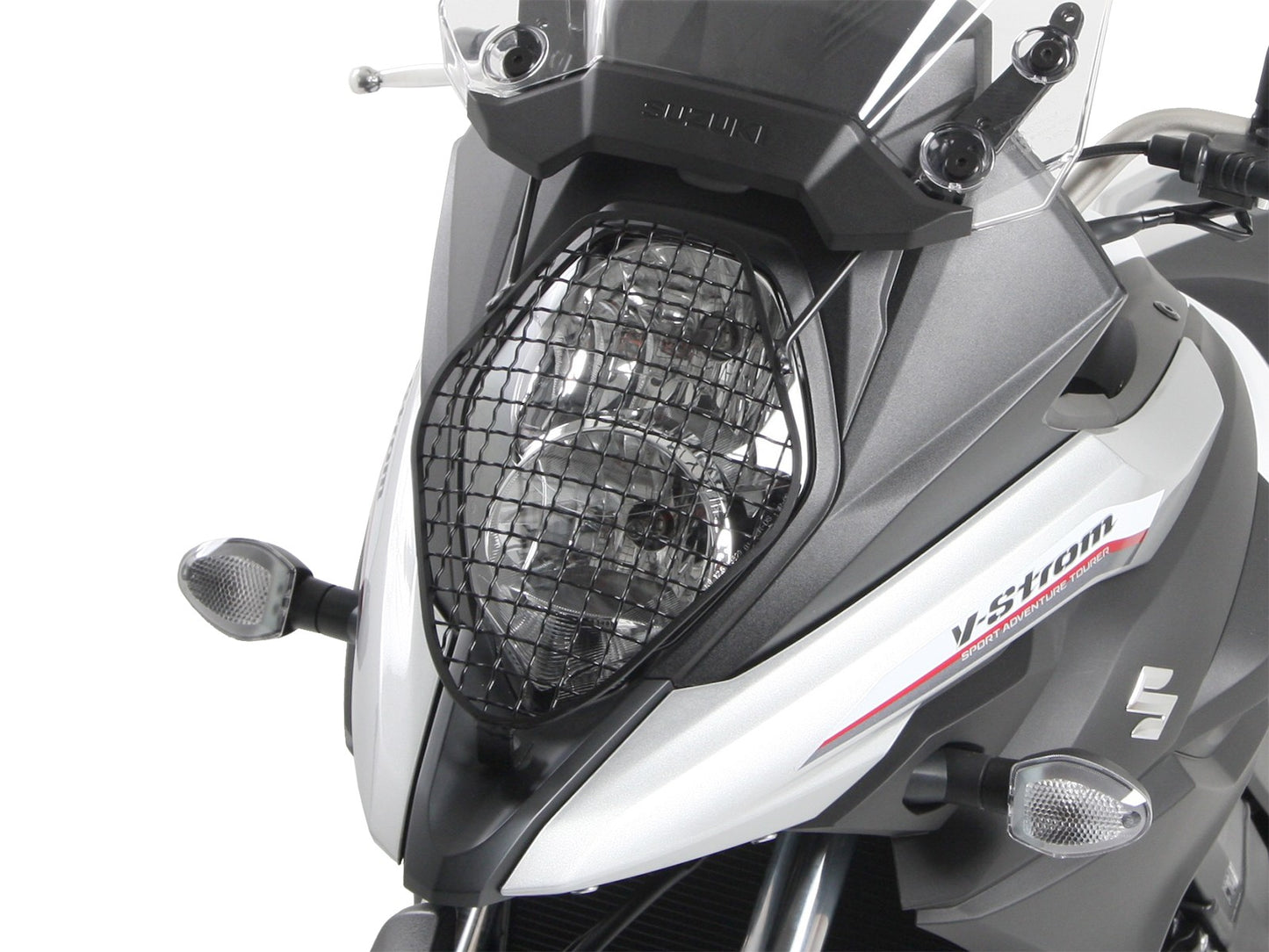 Suzuki V-Strom 650 protection - Headlight Grill.