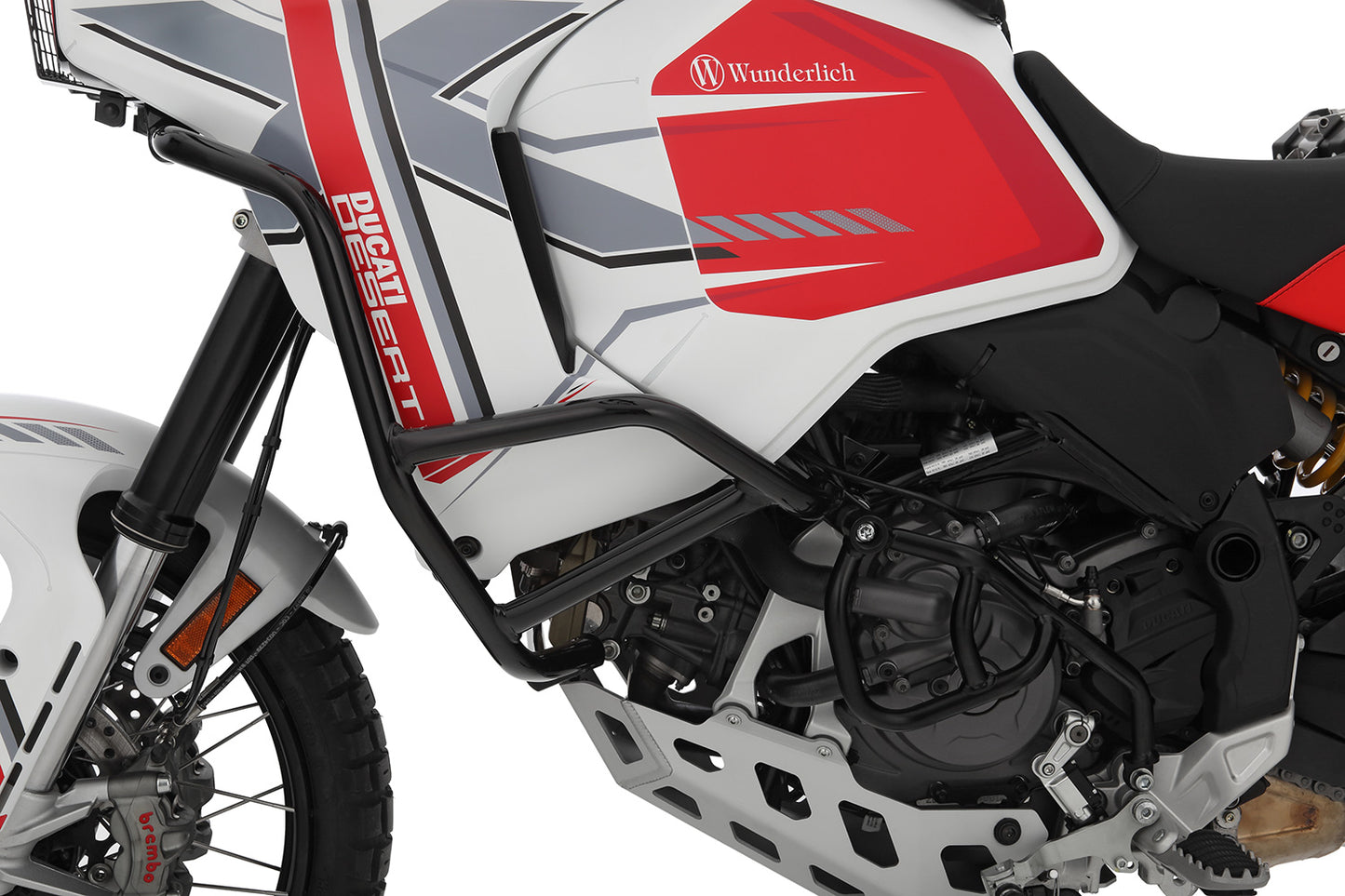 Ducati Desert X Protection - Tank Guard (Black)