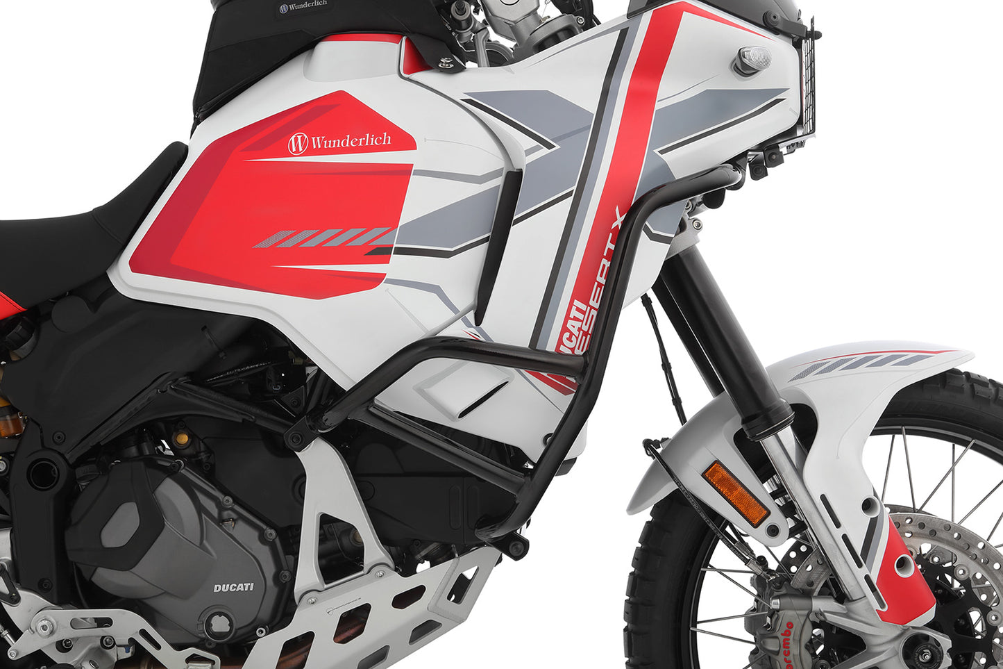 Ducati Desert X Protection - Tank Guard (Black)