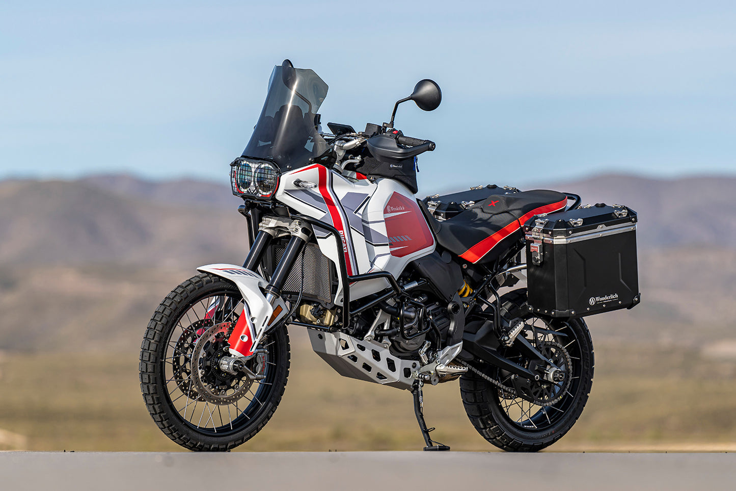 Ducati Desert X Protection - Tank Guard (Black)