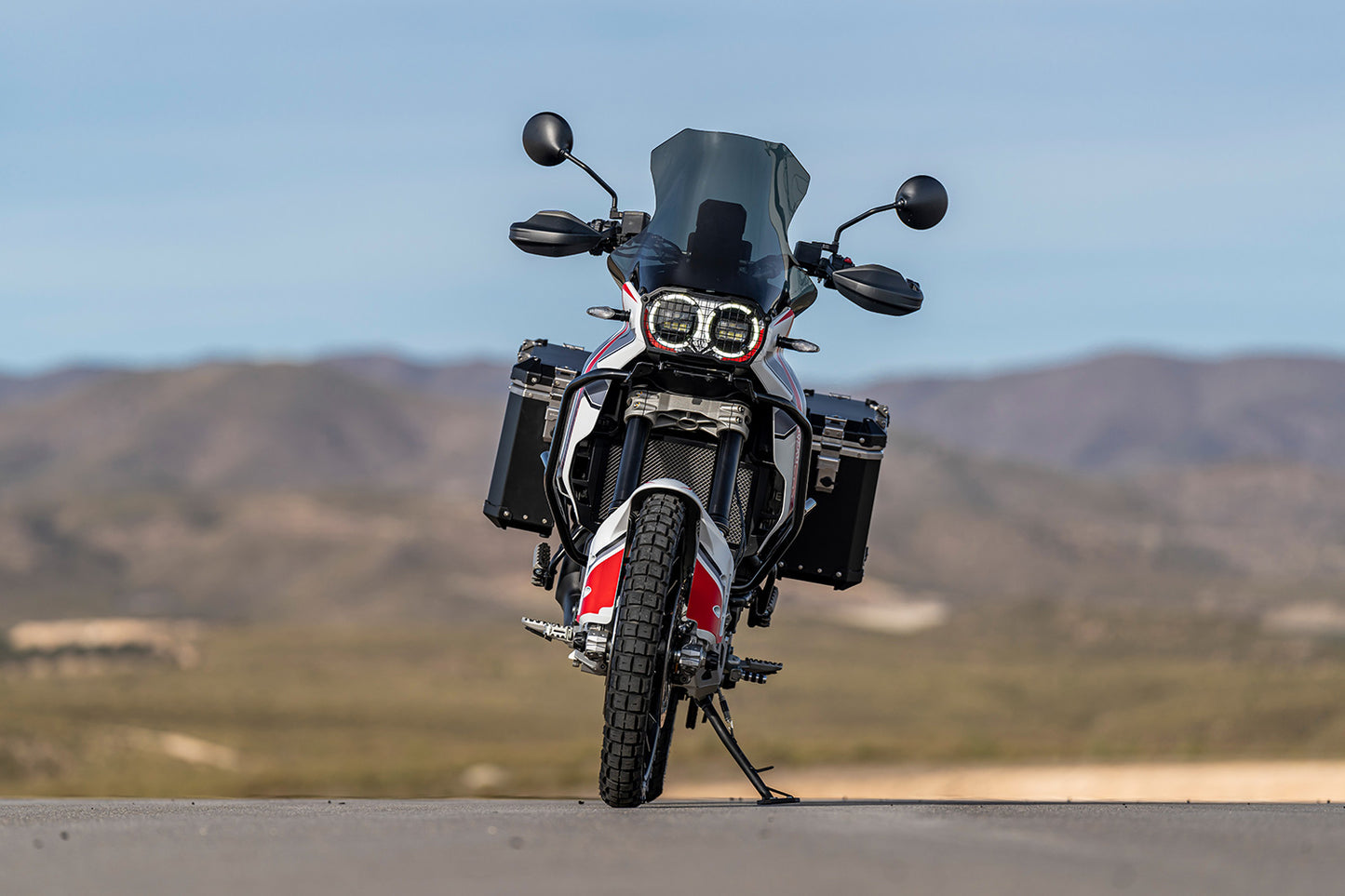 Ducati Desert X Protection - Tank Guard (Black)